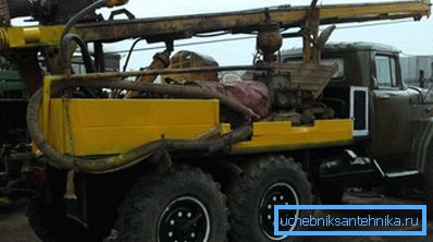 Тази техника е необходима само ако водата трябва да пробие повече от 30 метра от почвата Тази техника е необходима само ако водата трябва да пробие повече от 30 метра от почвата