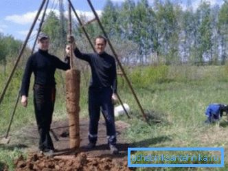 Този метод за сондаж е оптимален за самостоятелна конструкция на кладенец.