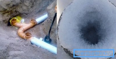 Топлинната изолация на външната канализационна система предотвратява замръзване на отпадъчните води