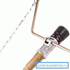 Термостатната глава покрива пепелния остатък, когато охлаждащата течност или въздухът се прегрява.