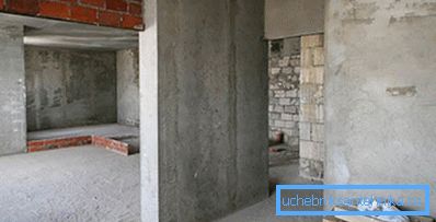 Типично състояние на апартамента в нова сграда. Типично състояние на апартамента в нова сграда.