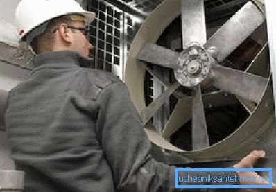 Инсталиране на нов вентилатор за захранващия въздух