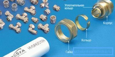 Устройство обжимного фитинга