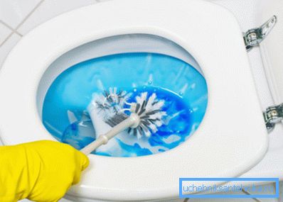 Отстранете всички замърсявания с четка