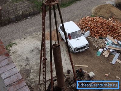 Добре изпълнение по метода на ударно въже Добре изпълнение по метода на ударно въже